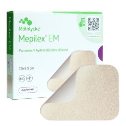 Mepilex EM pansement hydrocellulaire 10 unités