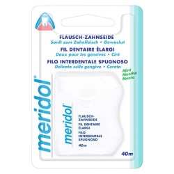 Fil dentaire ciré élargi Méridol