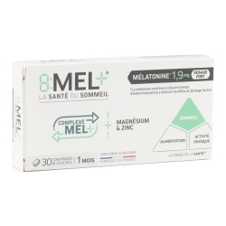 8Mel+ Mélatonine 1,9 mg comprimés