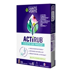 Santé Verte Actirub comprimés Coups de froid
