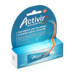 Activir 5 % crème tube