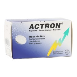 Actron comprimé effervescent