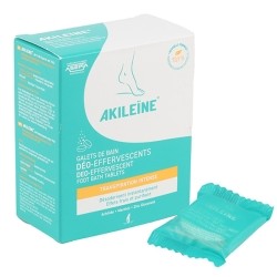 Akileïne bain de pieds Transpiration intense galets
