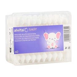 Alvita Baby Coton-tiges bébé embout sécurisé