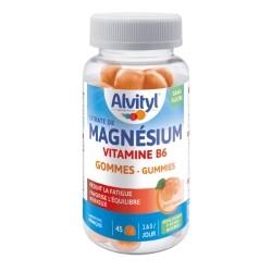 Alvityl Magnésium vitamine B6 gummies Abricot