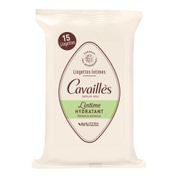 Cavaillès Hydratant lingettes intimes
