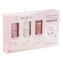 Argiletz Coffret Trio Masques Argile Peaux Sensibles