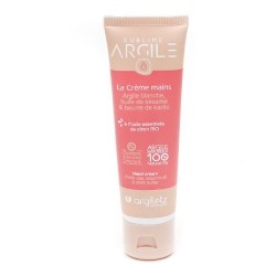 Argiletz Crème Mains à l'argile blanche
