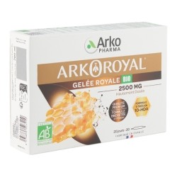 Arkoroyal Gelée royale Bio 2500 mg ampoules