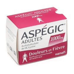 Aspégic 1000 Adulte sachet