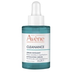 Avène Cleanance sérum exfoliant AHA peau sensible à imperfections