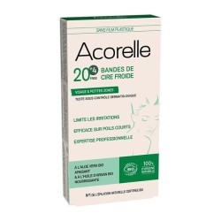 Acorelle bande cire froide Bio Visage