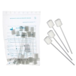 Bâtonnets de soin de bouche en mousse à dents