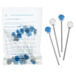 Bâtonnets gratte langue double face