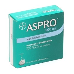 Aspro 500 mg comprimé effervescent