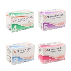 BD Micro Fine Ultra aiguille pour stylo à insuline x100