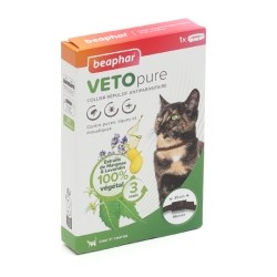 Beaphar Vetopure Collier répulsif antiparasitaire Chat