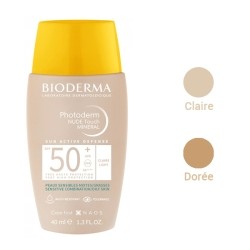 Bioderma Photoderm Nude Touch Mineral fluide solaire teinté SPF 50+
