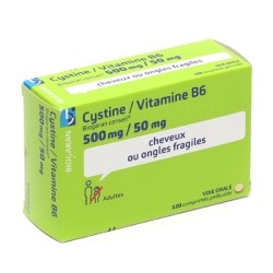 Cystine Vitamine B6 Biogaran 500 mg/50 mg comprimés