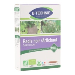 Biotechnie Radis noir Artichaut ampoules