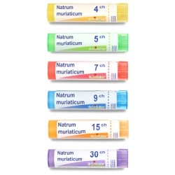 Natrum muriaticum granules homéopathiques Boiron
