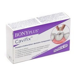 Bonyplus Cavifix obturation dent temporaire