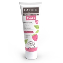 Cattier Dentifrice enfants Bio Framboise