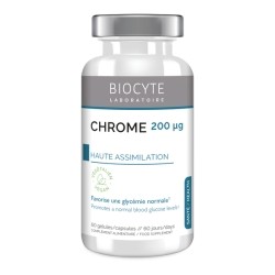 Biocyte Chrome 200 µg glycémie normale