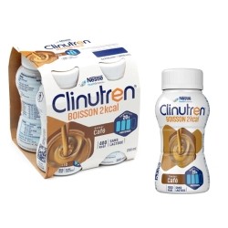 Clinutren HP/HC+ boisson 2 kcal saveur café
