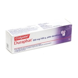 Duraphat dentifrice fluoré 5000 ppm