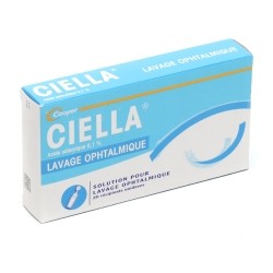 Ciella lavage ophtalmique unidoses
