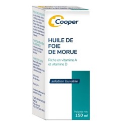 Cooper huile de foie de morue