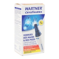 Cryopharma cryothérapie verrues des mains et des pieds