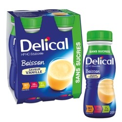 Delical Boisson HP/HC sans sucres Vanille