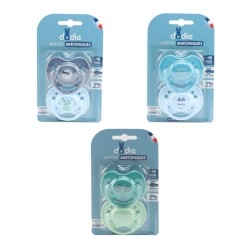 Dodie Sucette anatomique silicone +18 mois