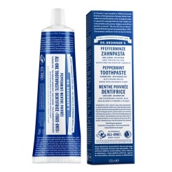 Dr Bronner's dentifrice menthe poivrée