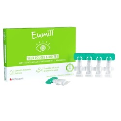 Eumill Yeux rouges et irrités gouttes oculaires unidoses
