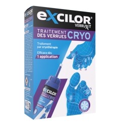 Excilor Verruxit traitement par cryothérapie contre les verrues