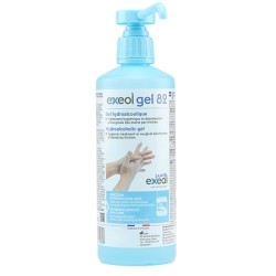 Gel hydroalcoolique Exeol gel 82