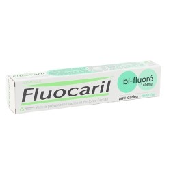 Dentifrice à la menthe Fluocaril bi fluoré