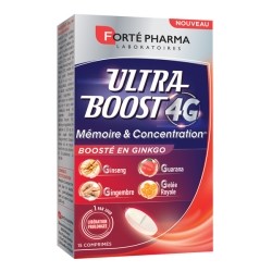 Forte Pharma Ultra Boost 4G Mémoire et Concentration comprimé