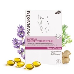 Capsules de Pranarom Aromafemina confort menstruel Bio