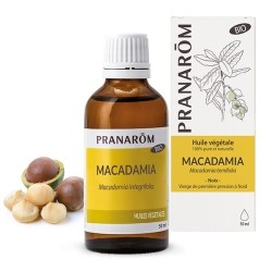 Pranarom huile végétale Macadamia Bio