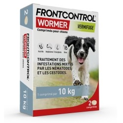 Frontcontrol Wormer Chien comprimé vermifuge