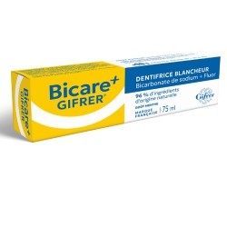 Gifrer Bicare Plus dentifrice au bicarbonate