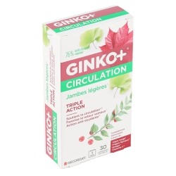 Ginko+ Circulation Jambes légères comprimés