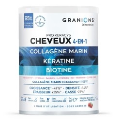 Granions Pro Keracys Collagène marin cheveux 4 en 1 poudre