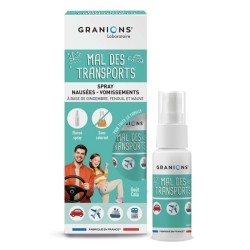Mal des transports Spray nausées et Vomissements Granions