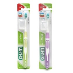 Gum Activital brosse à dents souple ultra compacte