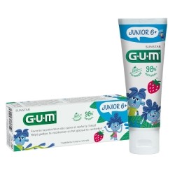 Gum Junior Gel dentifrice enfant fraise